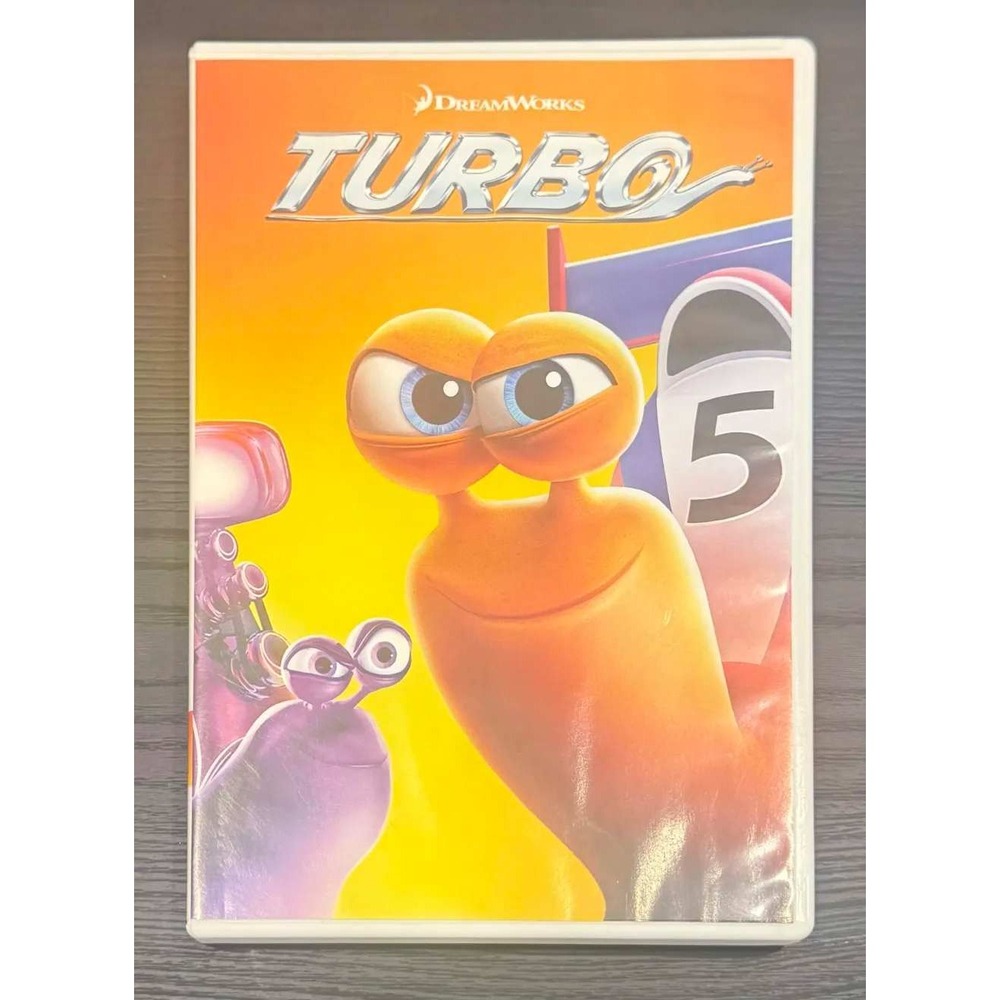 Turbo DVD DreamWorks Animated Movie Kids Family Film Racing Snail Ryan Reynolds